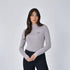 Weatherbeeta 37.5 Lightweight Performance Long Sleeve 1/4 Zip Top - Mauve Wine Marle