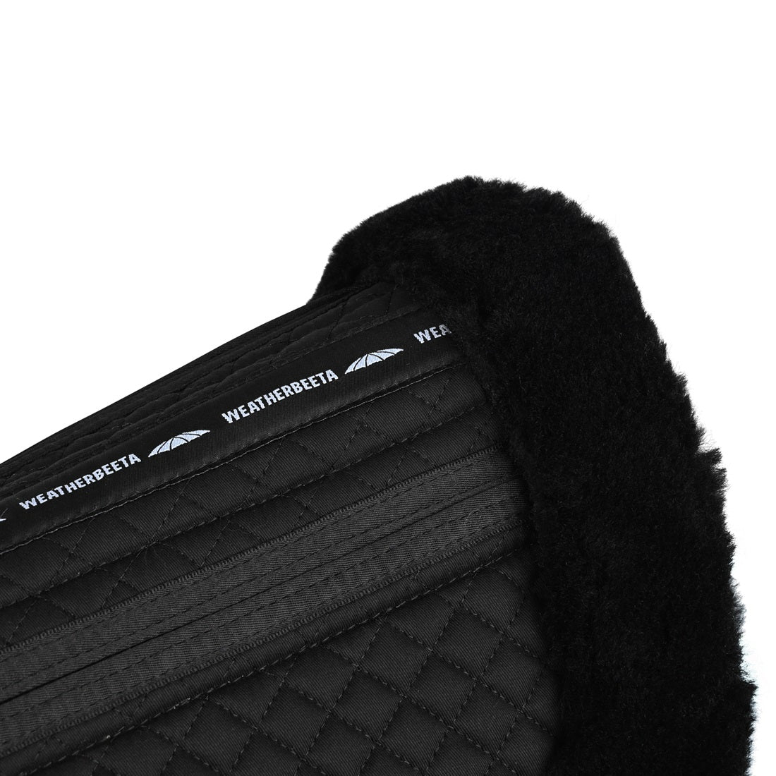 Weatherbeeta 4 Pocket Adjustable Half Pad - Black Fleece