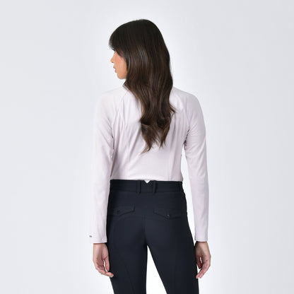 Bamboo LS Base Layer Lavender Mist - back