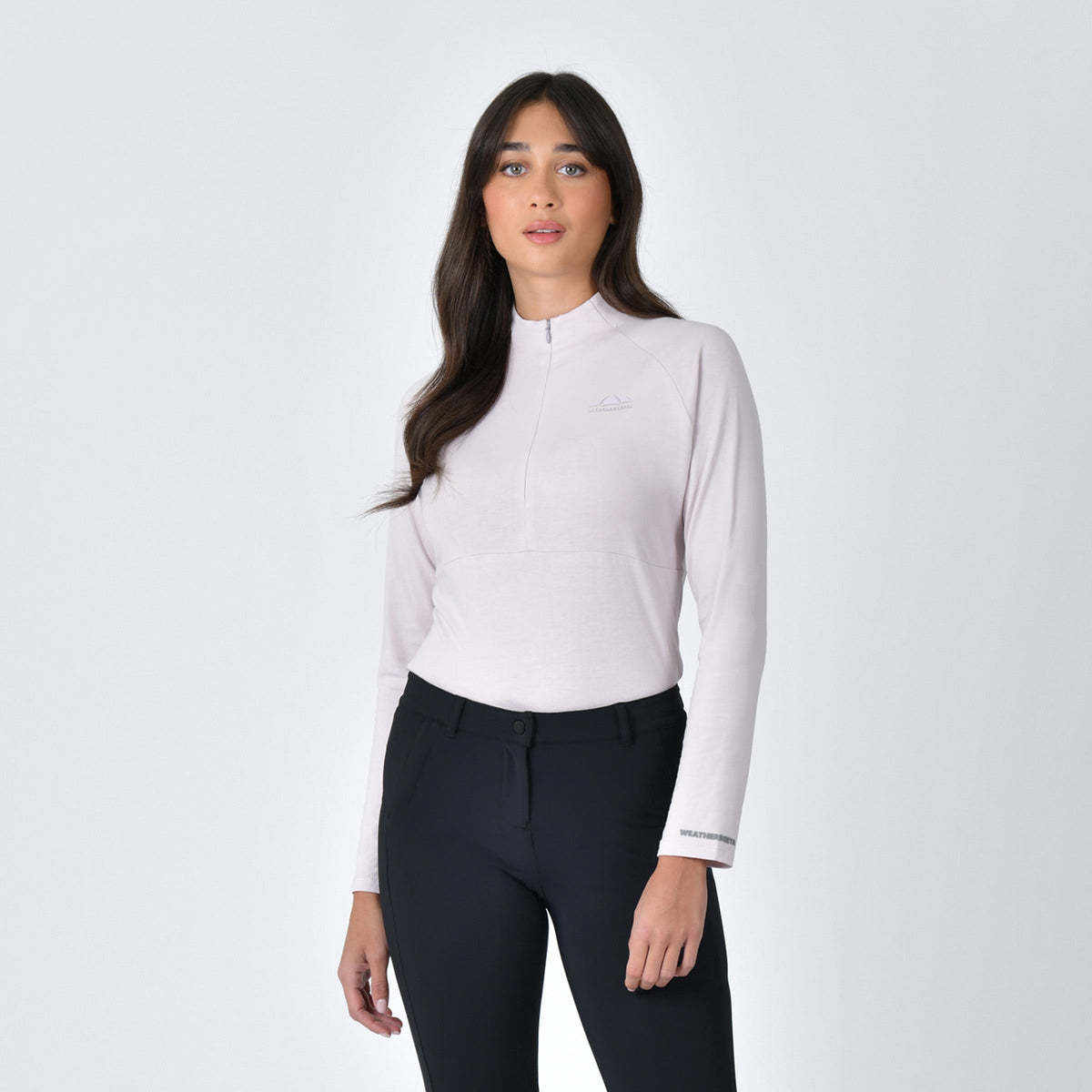 Bamboo LS Base Layer Lavender Mist - front