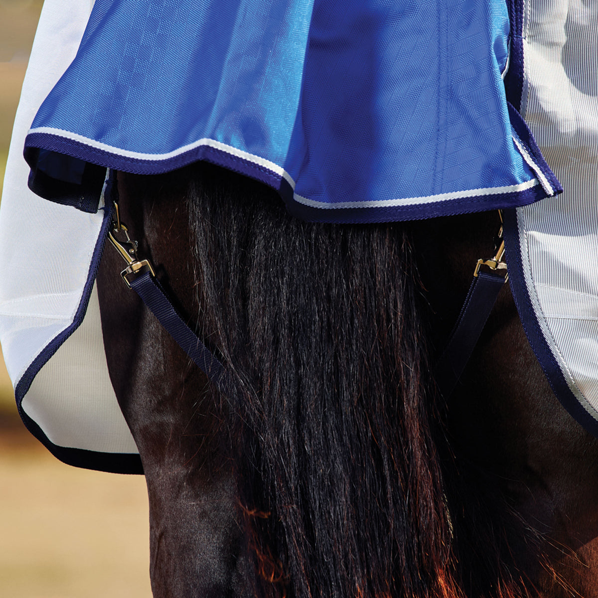 Weatherbeeta ComFiTec Duo Shield Lite Detach-A-Neck - Leg Straps