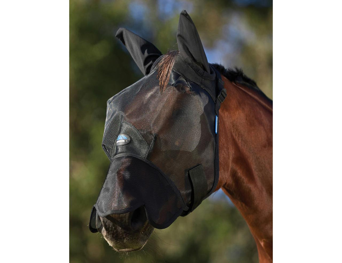 Weatherbeeta ComFiTec Insect Guard Fly Mask with Ears &amp; Nose