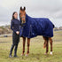 Weatherbeeta Comfitec Prelim Turnout Combo 0g - Navy Embossed Plaid