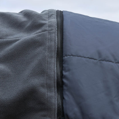 Weatherbeeta ComFiTec Ultra Turnout Detach-A-Neck - Charcoal Comfi Guard Zip