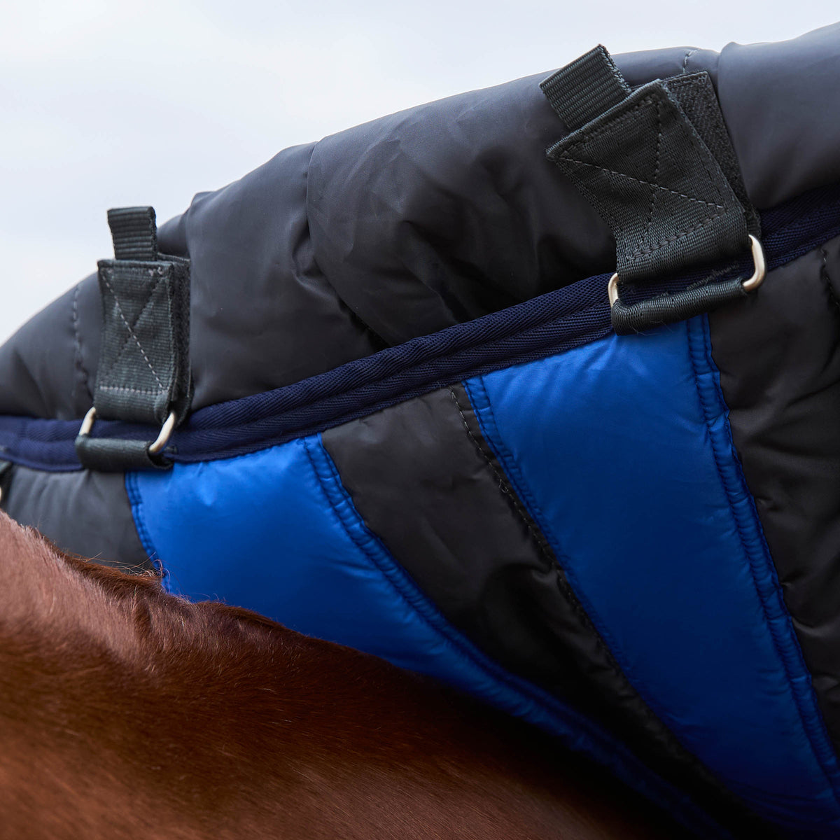 Weatherbeeta ComFiTec Ultra Turnout Detach-A-Neck - Charcoal Wither Relief