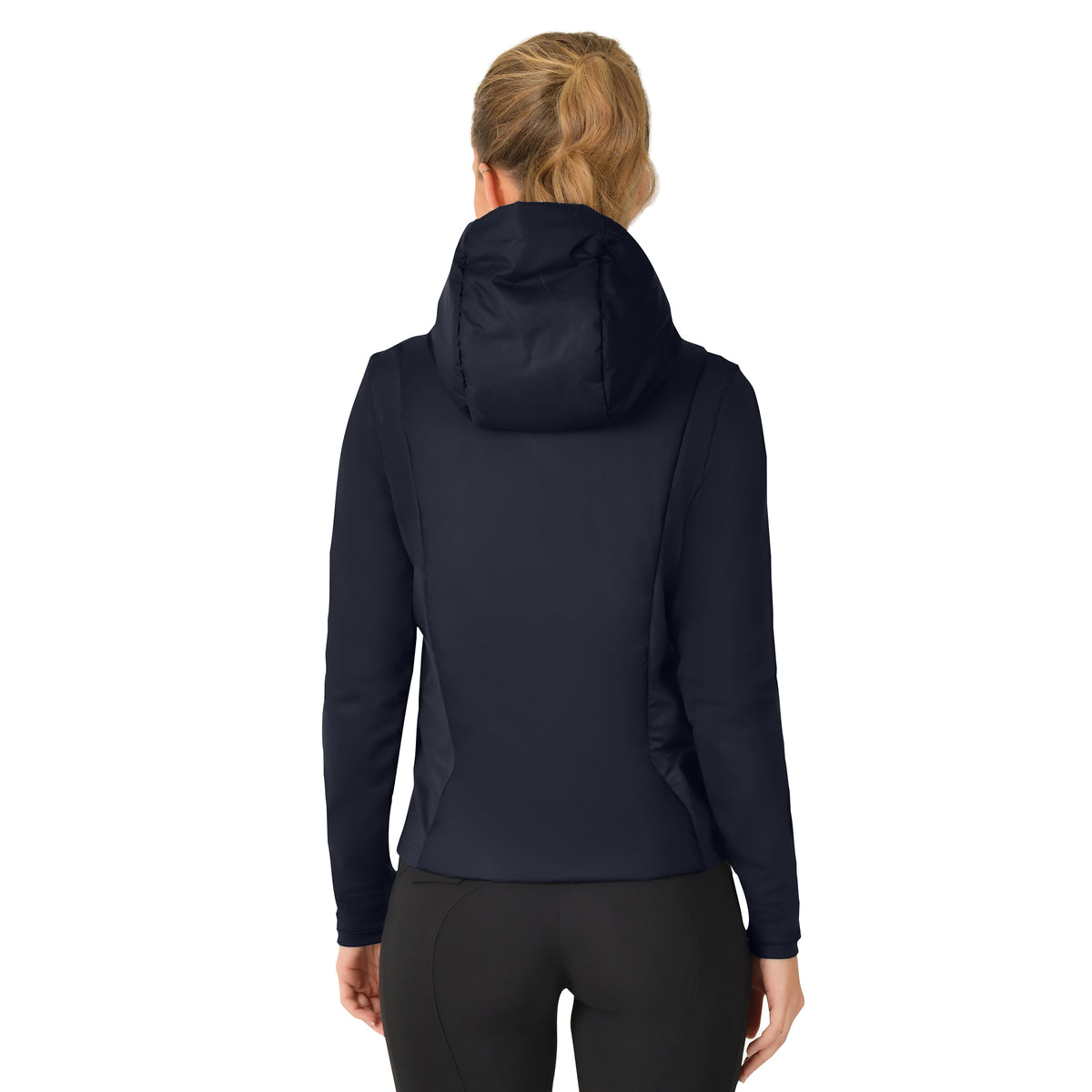 Weatherbeeta Hybrid Padded Jacket - Navy Back