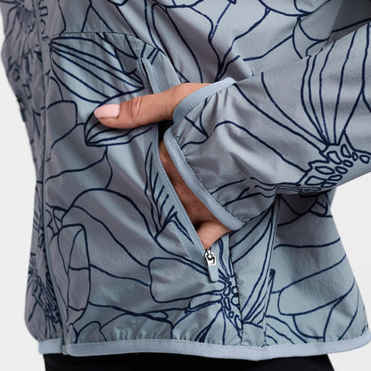 Weatherbeeta Lightweight UV Jacket - Bluestone In Bloom Pocket Detail