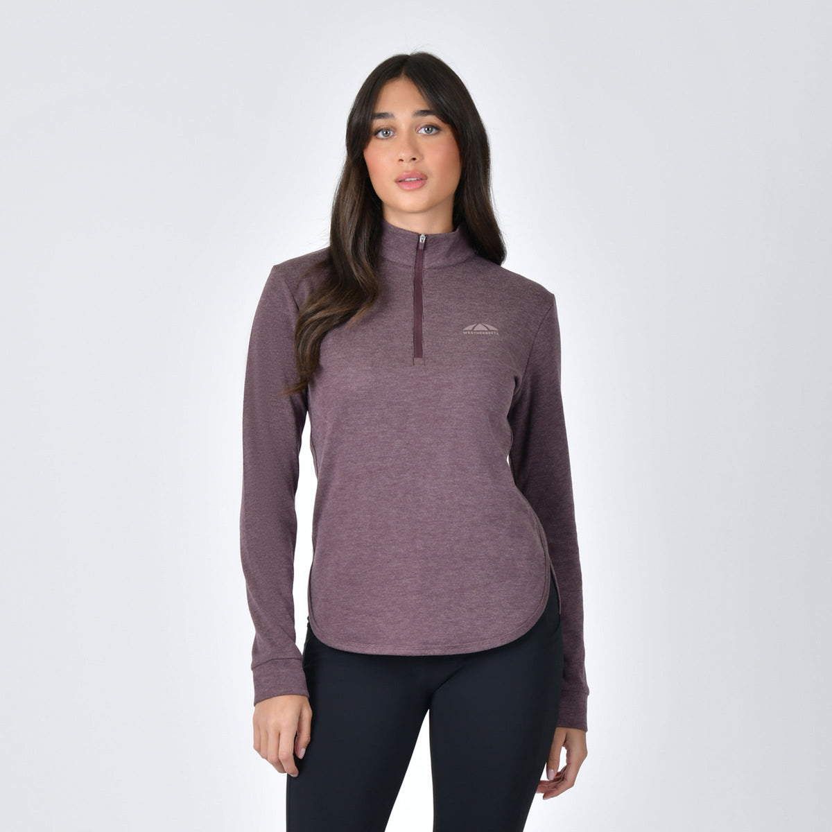 Weatherbeeta London Layer Long Sleeve Top - Mulberry Marle