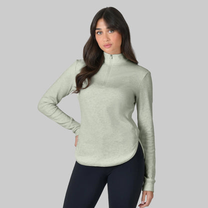 Weatherbeeta London Layer Long Sleeve Top - Olive Marle