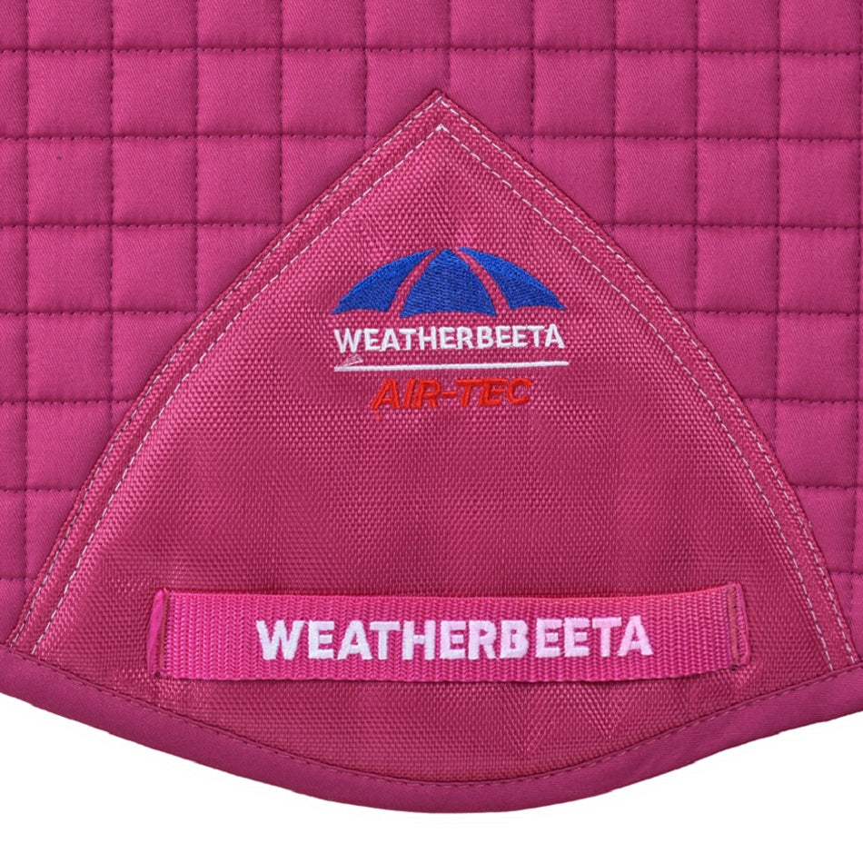 Weatherbeeta Prime Air-Tec All Purpose Saddle Pad - Bright Magenta Girth