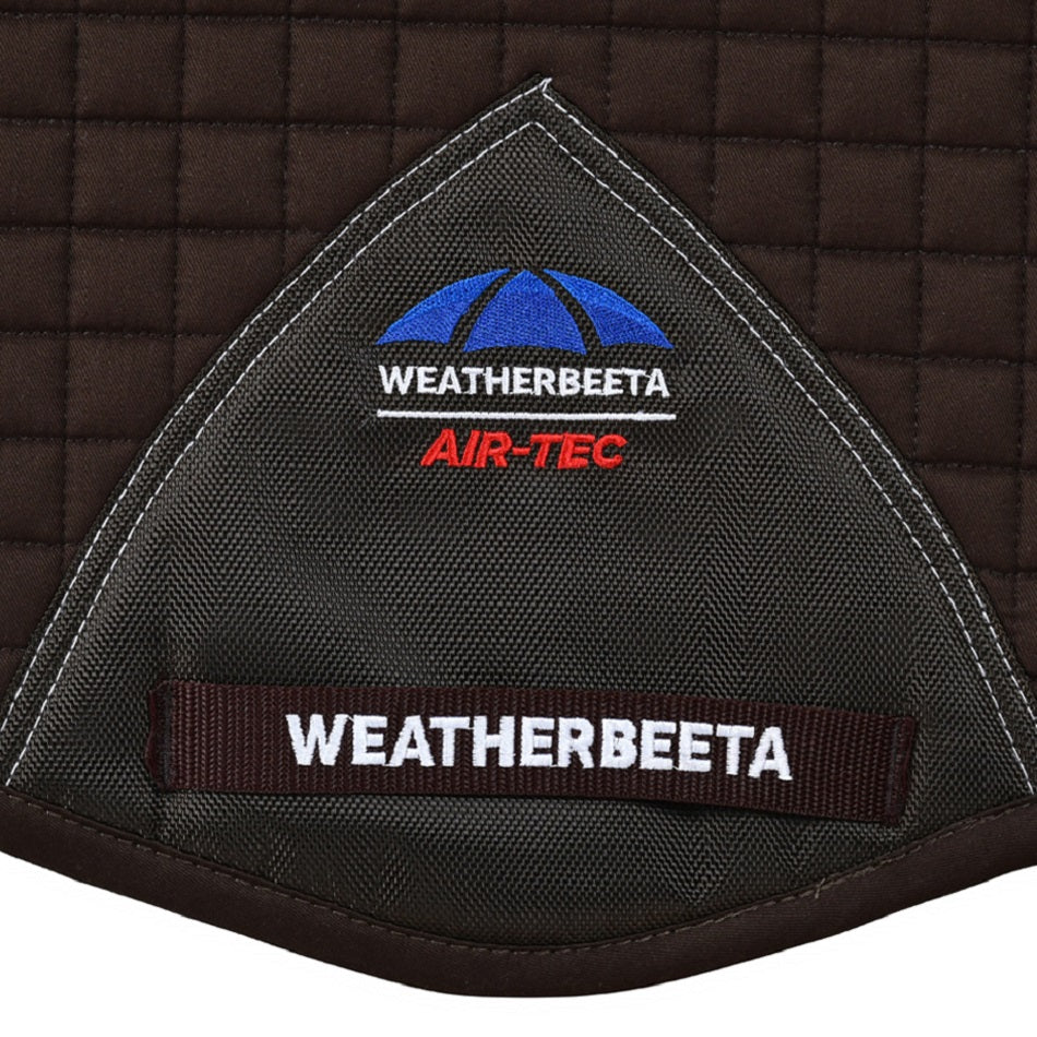Weatherbeeta Prime Air-Tec All Purpose Saddle Pad - Chocolate Girth