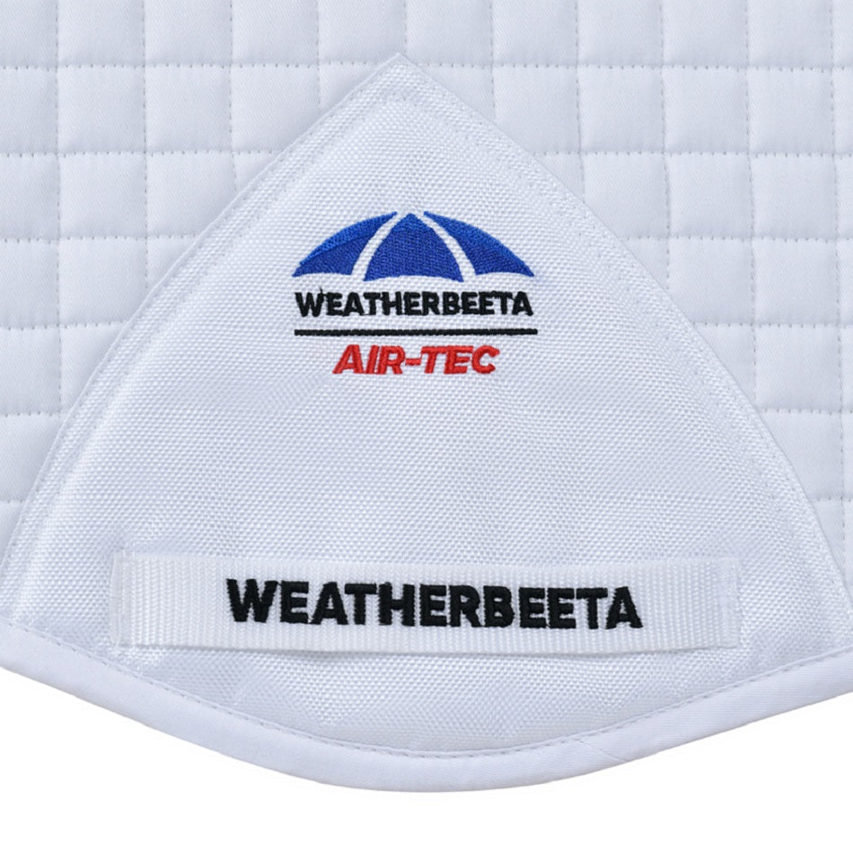 Weatherbeeta Prime Air-Tec All Purpose Saddle Pad - White Girth