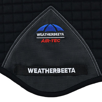 Weatherbeeta Prime Air-Tec Jump Saddle Pad - Black Girth