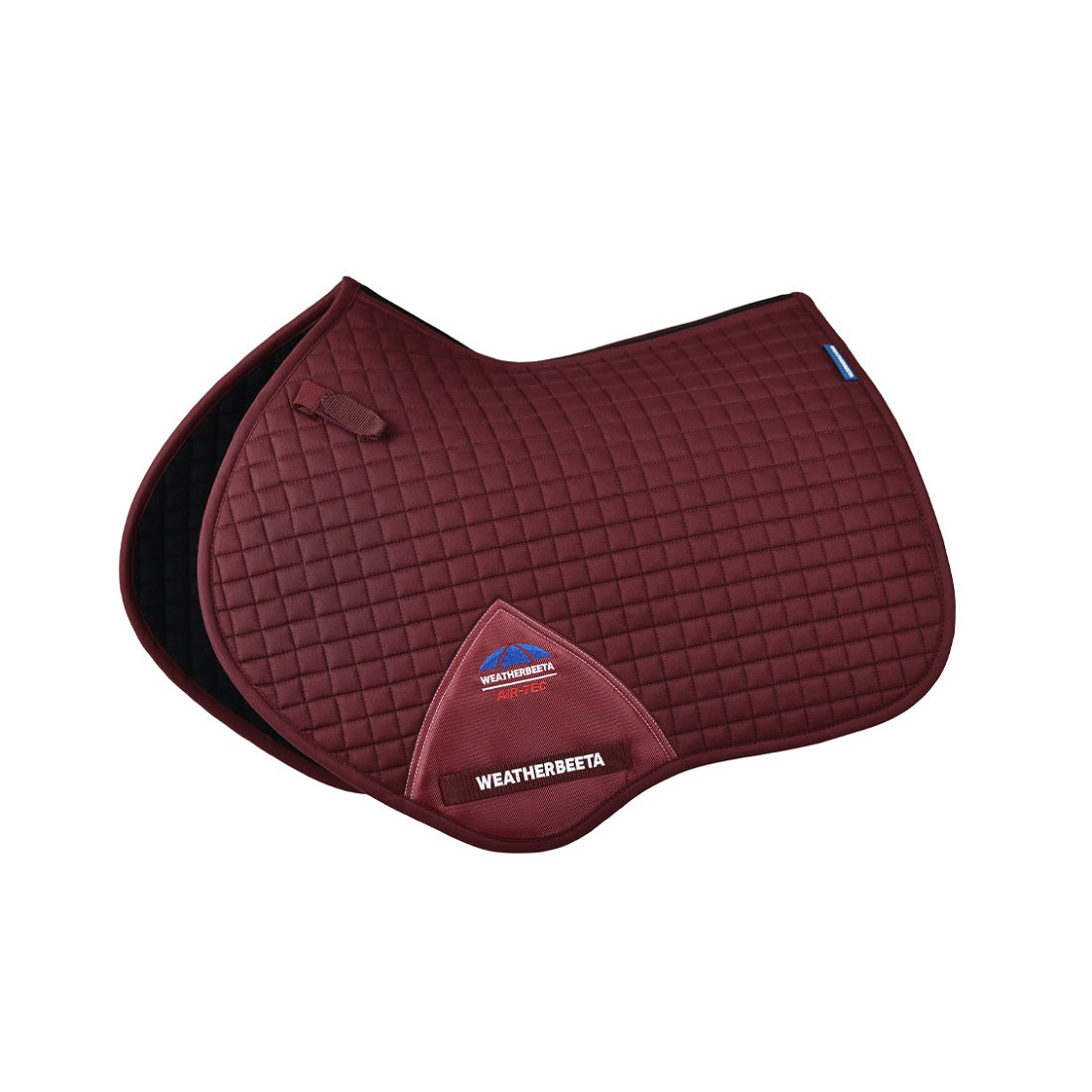 Weatherbeeta Prime Air-Tec Jump Saddle Pad - Burgundy