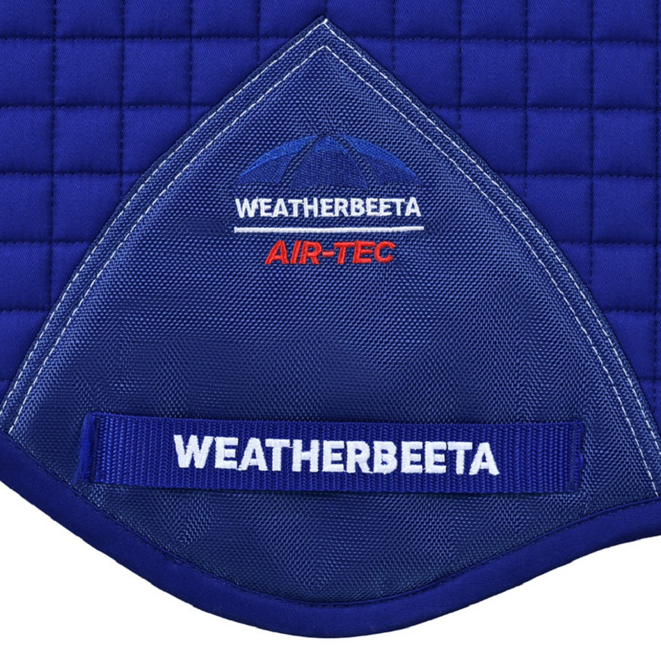 Weatherbeeta Prime Air-Tec Jump Saddle Pad - Cobalt Girth