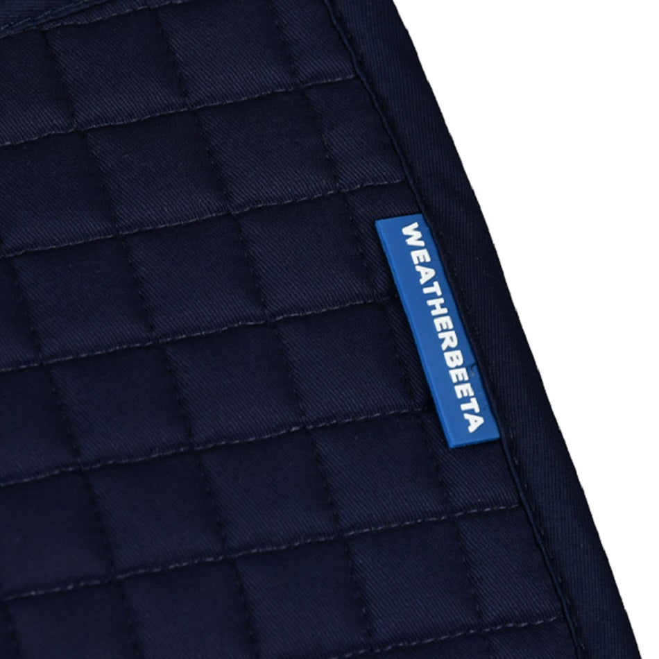 Weatherbeeta Prime Air-Tec Jump Saddle Pad - Navy Logo