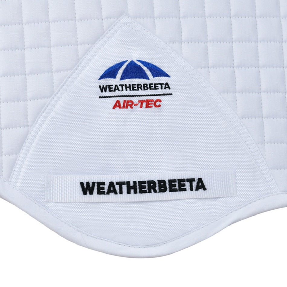 Weatherbeeta Prime Air-Tec Jump Saddle Pad - White Girth