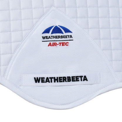 Weatherbeeta Prime Air-Tec Jump Saddle Pad - White Girth