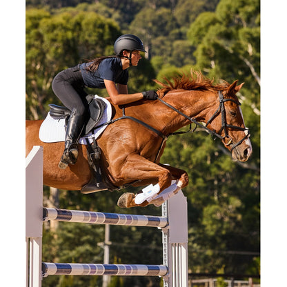 Weatherbeeta Prime Air-Tec Jump Saddle Pad - White Lifestyle