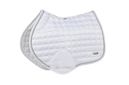 Weatherbeeta Prime Competitor Jump Shaped Saddle Pad - White