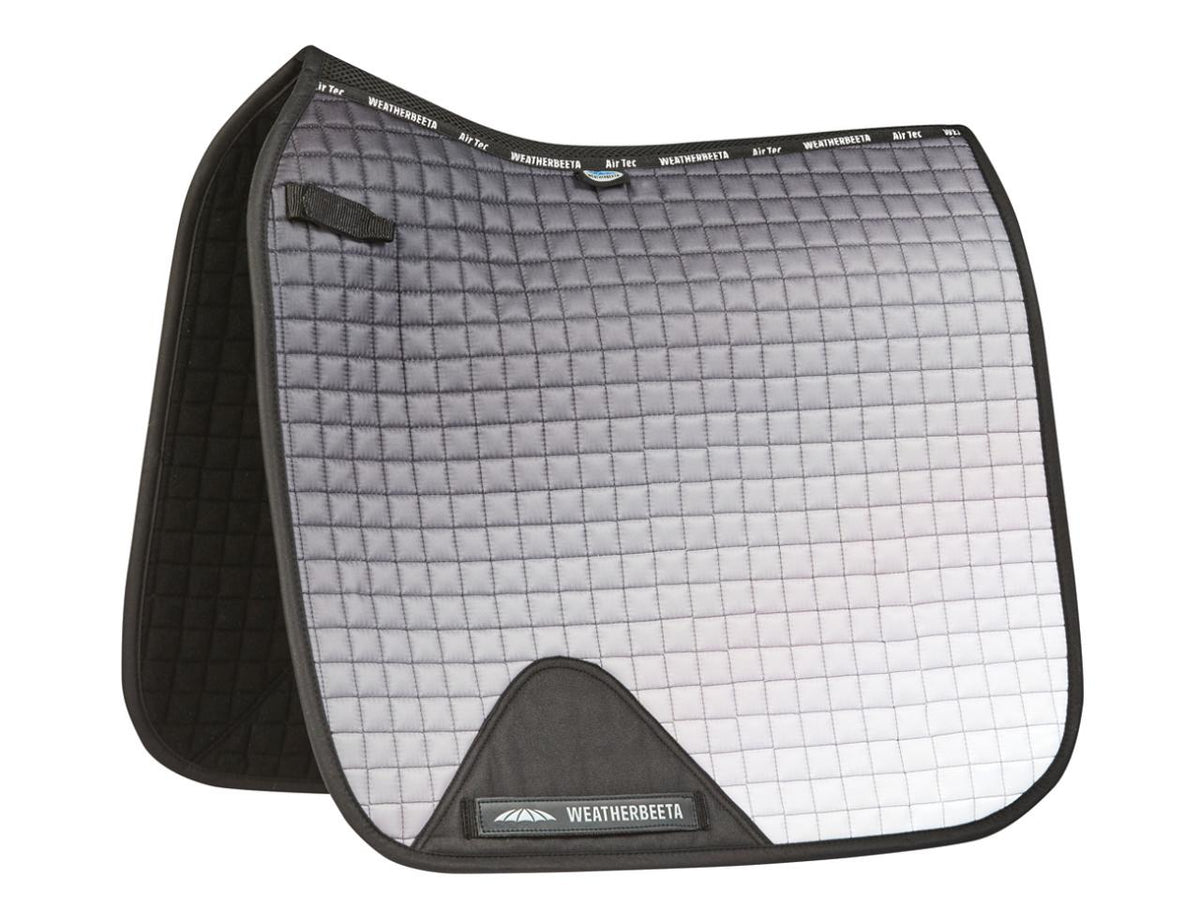 Weatherbeeta Prime Ombre Dressage Saddle Pad - Grey
