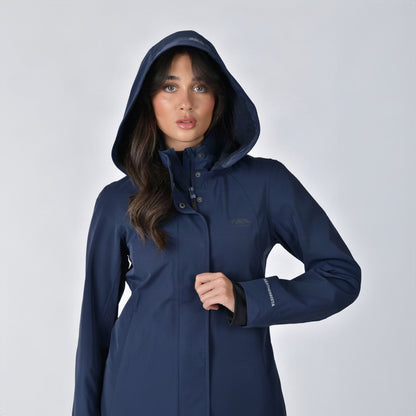 Weatherbeeta Protect Waterproof Riding Jacket - Navy Detail
