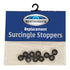 Weatherbeeta Rubber Surcingle Stoppers 10 Pack - Black