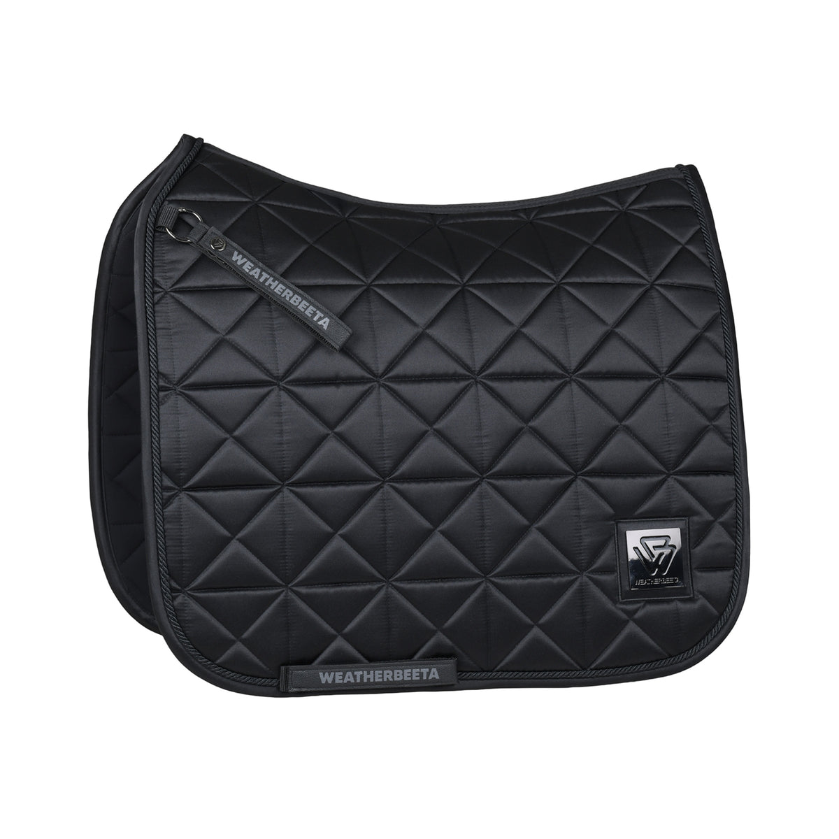 Weatherbeeta Satin Luxe Air-Tec Dressage Saddle Saddle Pad - Black