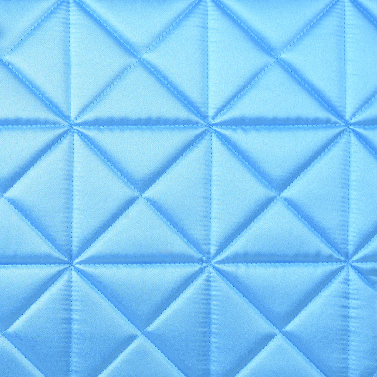 Weatherbeeta Satin Luxe Air-Tec Dressage Saddle Saddle Pad - Bright Blue Fabric
