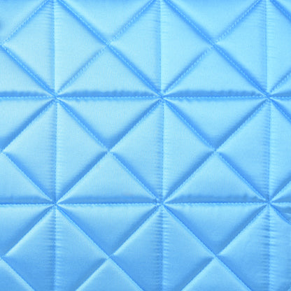 Weatherbeeta Satin Luxe Air-Tec Dressage Saddle Saddle Pad - Bright Blue Fabric