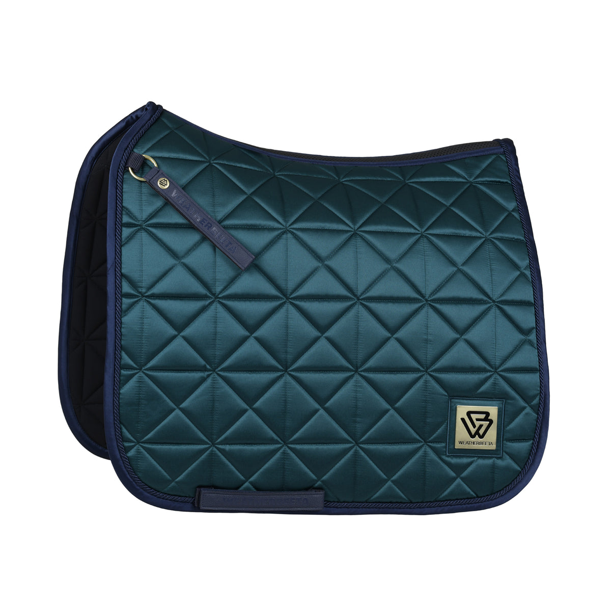 Weatherbeeta Satin Luxe Air-Tec Dressage Saddle Saddle Pad - Forest Green