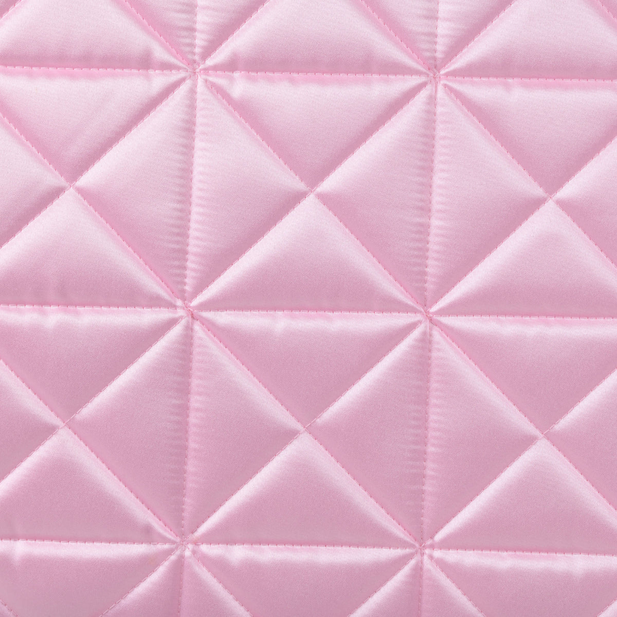Weatherbeeta Satin Luxe Air-Tec Dressage Saddle Saddle Pad - Soft Pink Fabric