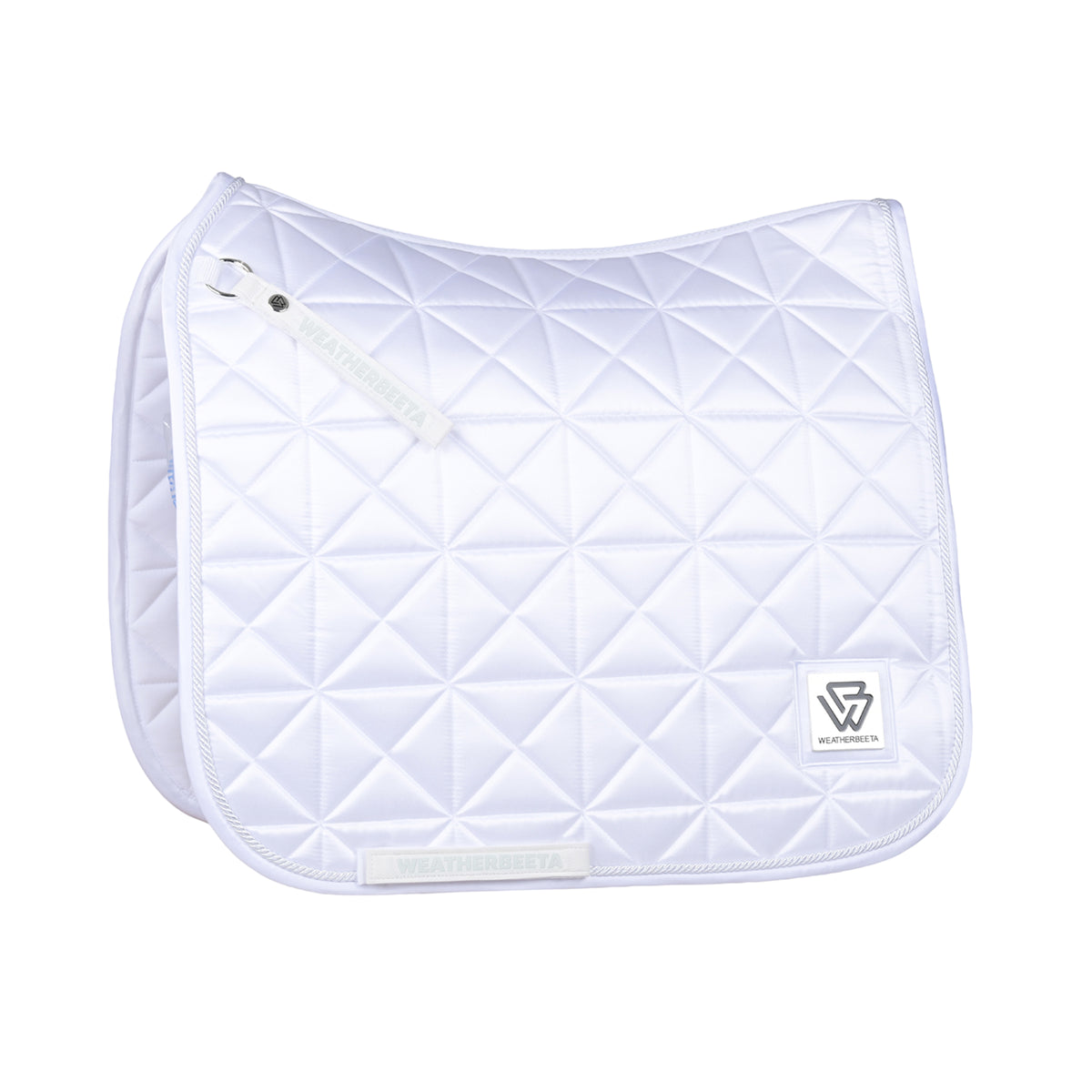 Weatherbeeta Satin Luxe Air-Tec Dressage Saddle Saddle Pad - White