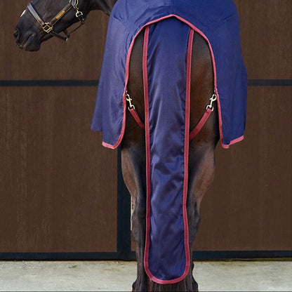 Weatherbeeta Show Sheet Tail Bag - Navy Burgundy