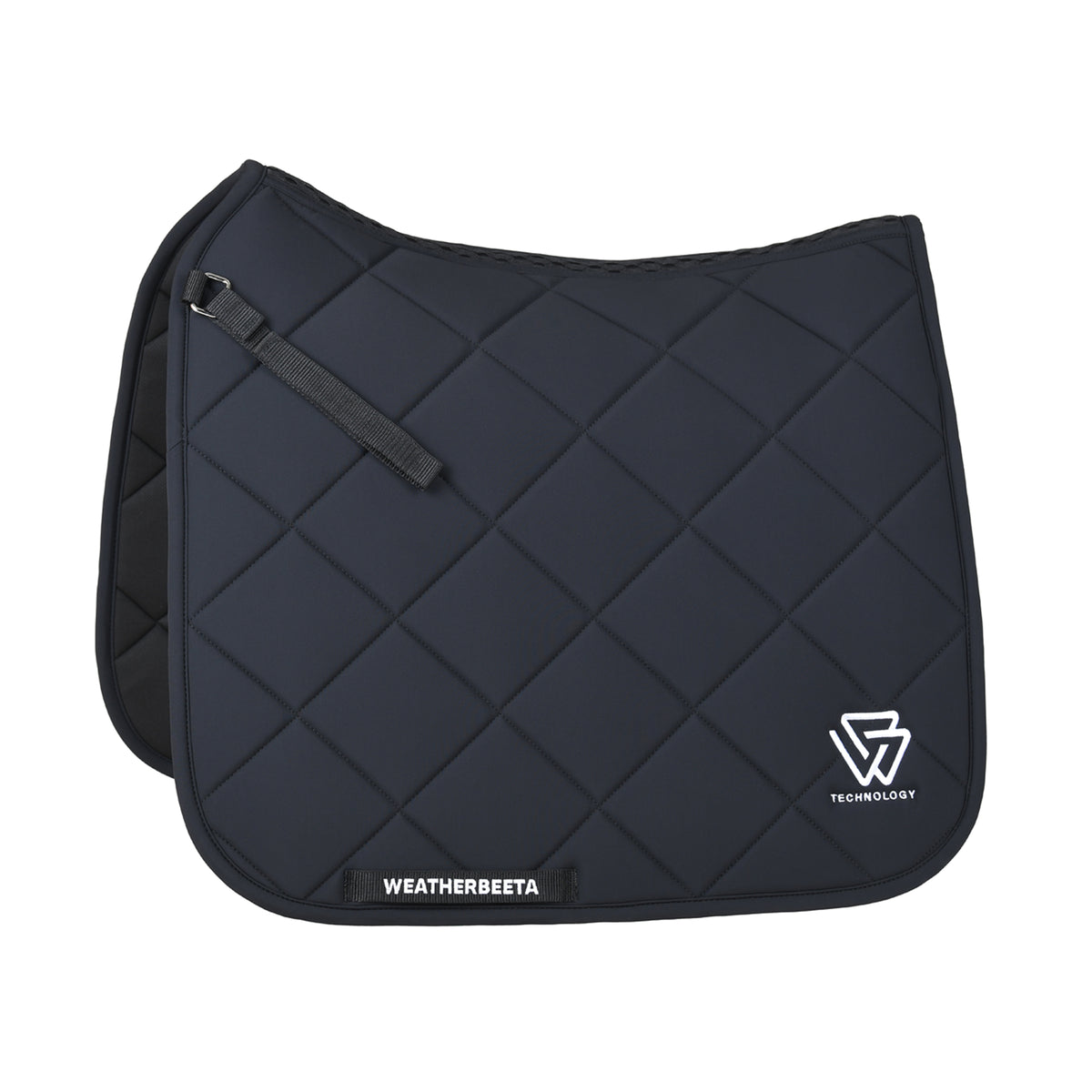 Weatherbeeta Soft Shell Pro 3D Air-Tec Dressage Saddle Pad - Black