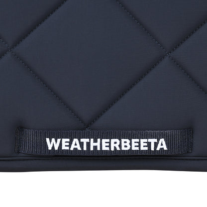 Weatherbeeta Soft Shell Pro 3D Air-Tec Dressage Saddle Pad - Navy Girth