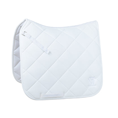 Weatherbeeta Soft Shell Pro 3D Air-Tec Dressage Saddle Pad - White