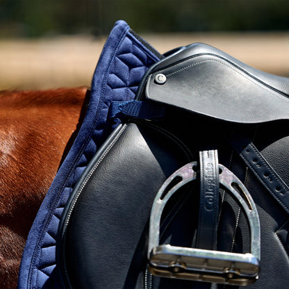 Weatherbeeta Suede Elite Air-Tec All Purpose Saddle Pad - Navy Lifestyle