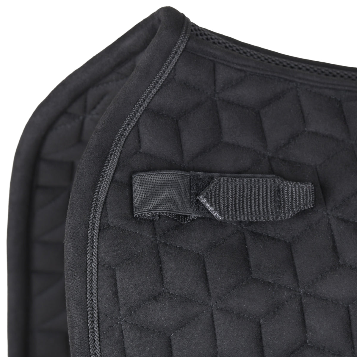 Weatherbeeta Suede Elite Air-Tec Dressage Saddle Pad - Black D-ring