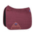 Weatherbeeta Suede Elite Air-Tec Dressage Saddle Pad - Burgundy