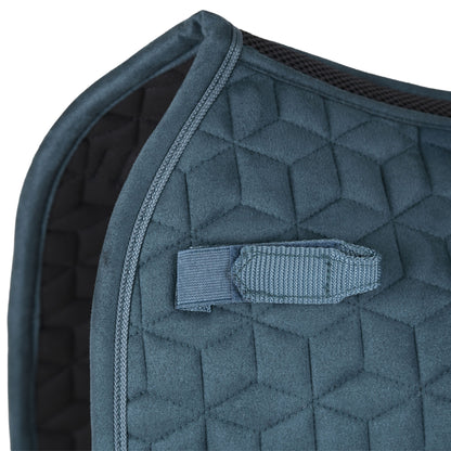 Weatherbeeta Suede Elite Air-Tec Dressage Saddle Pad - Forest Green D-ring