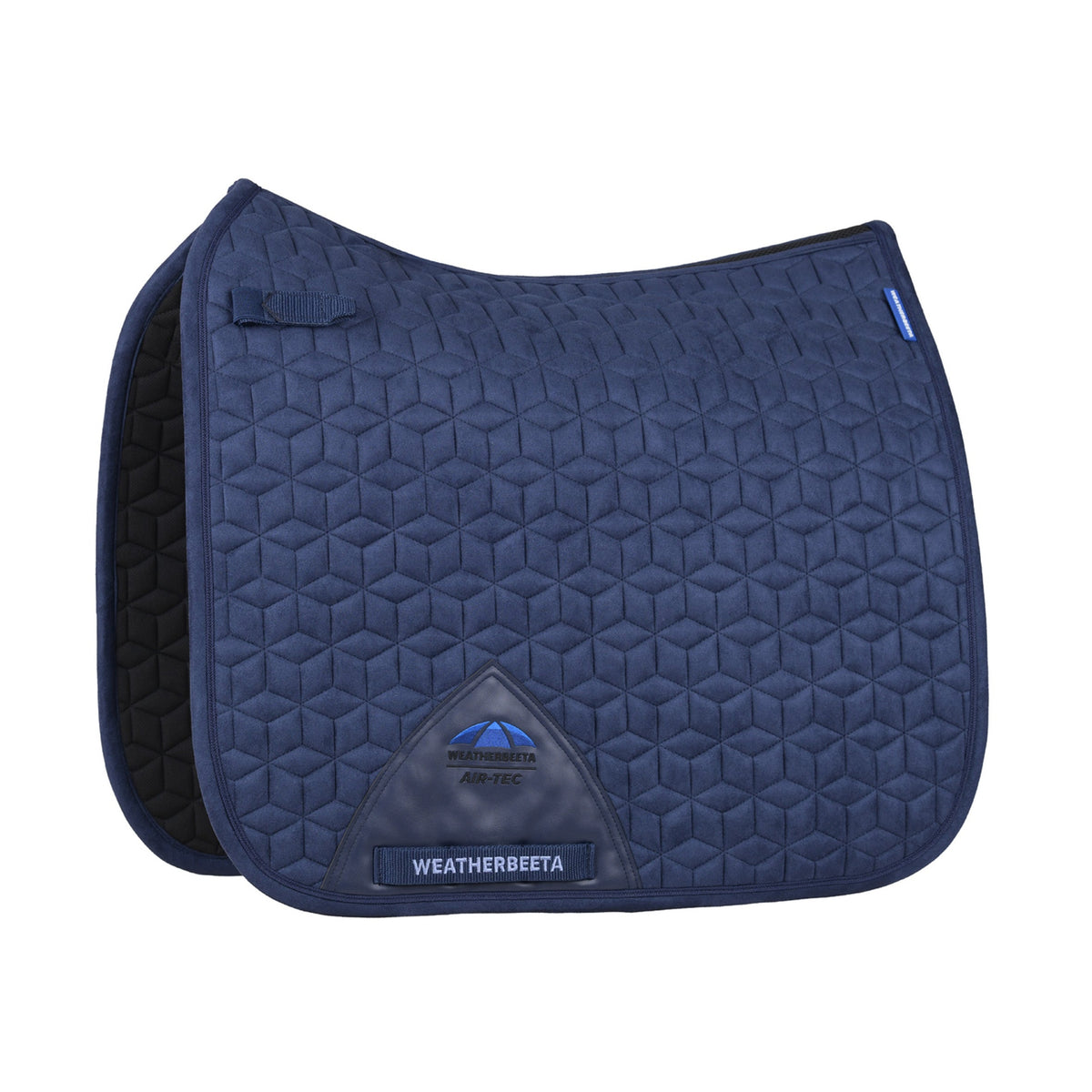 Weatherbeeta Suede Elite Air-Tec Dressage Saddle Pad - Navy