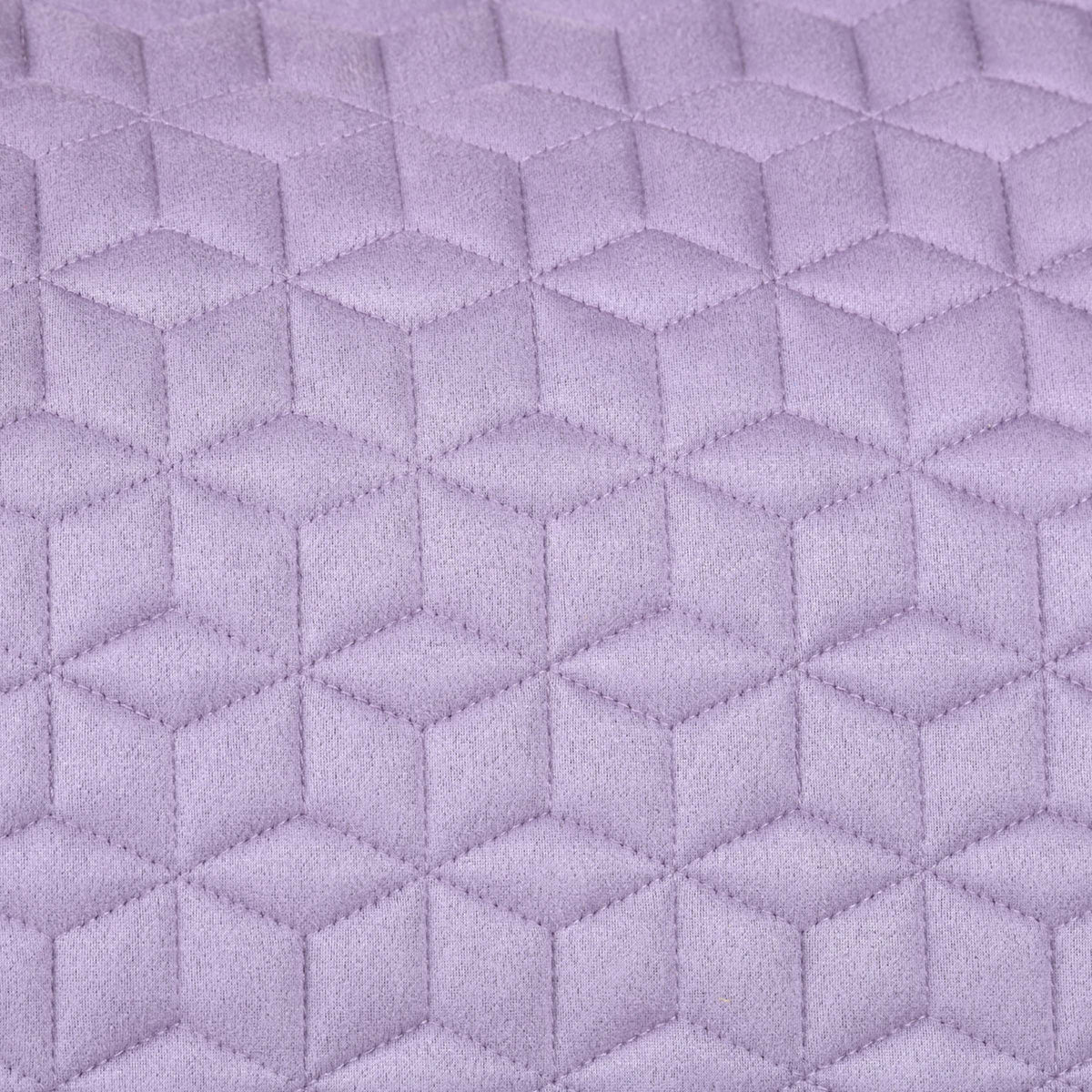 Weatherbeeta Suede Elite Air-Tec Dressage Saddle Pad - Soft Lilac Fabric