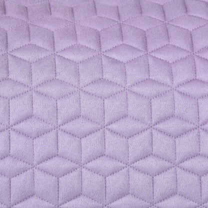 Weatherbeeta Suede Elite Air-Tec Dressage Saddle Pad - Soft Lilac Fabric