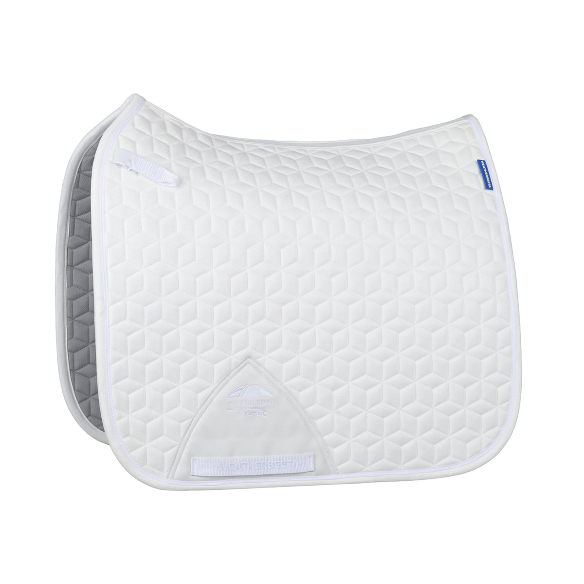 Weatherbeeta Suede Elite Air-Tec Dressage Saddle Pad - White