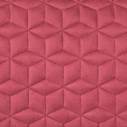 Weatherbeeta Suede Elite Air-Tec Dressage Saddle Pad - Wine Plum Fabric
