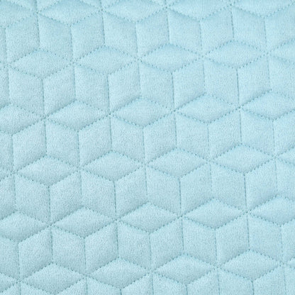 Weatherbeeta Suede Elite Air-Tec Jump Saddle Pad - Aqua Fabric