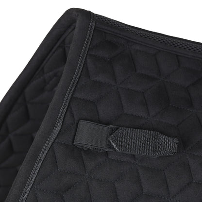 Weatherbeeta Suede Elite Air-Tec Jump Saddle Pad - Black D-ring