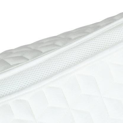 Weatherbeeta Suede Elite Air-Tec Jump Saddle Pad - White Spine
