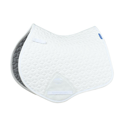 Weatherbeeta Suede Elite Air-Tec Jump Saddle Pad - White